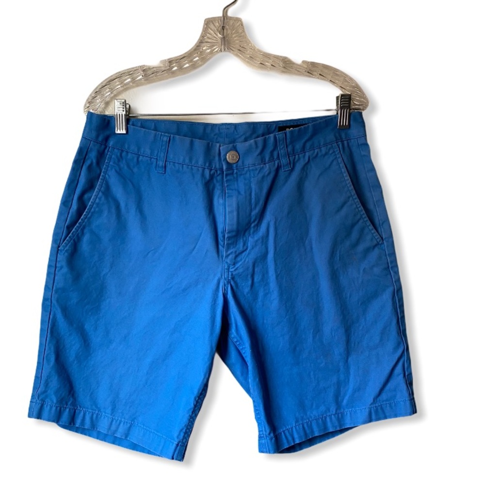 Bonobos Washed Chino Blue Shorts Size 33